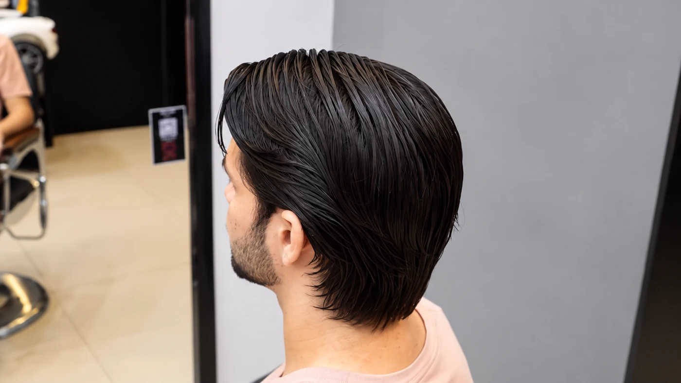 Corte Middle Part, conteúdo do treinamento Geometria da Tesoura