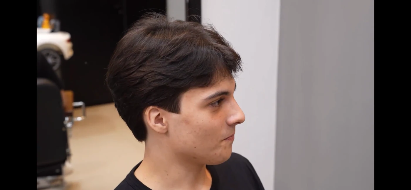 Corte social raiz, conteúdo do treinamento Geometria da Tesoura